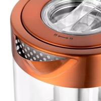 Чайник электрический Kitfort КТ-6655, стекло, 1.7 л, 2200 Вт, цвет медь Чайник электрический Kitfort КТ-6655, стекло, 1.7 л, 2200 Вт, цвет медь