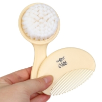 Набор для ухода за волосами «Леопард» (щетка+ расческа), цвет бежевый Набор для ухода за волосами «Леопард» (щетка+ расческа), цвет бежевый