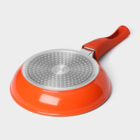 Сковорода Magistro Terra, d=20 см, съёмная ручка soft-touch, антипригарное покрытие, индукция, цвет оранжевый Сковорода Magistro Terra, d=20 см, съёмная ручка soft-touch, антипригарное покрытие, индукция, цвет оранжевый