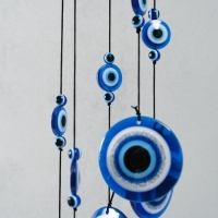 Музыка ветра пластик от сглаза "Назар" 48 см Музыка ветра пластик от сглаза "Назар" 48 см