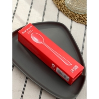 Ложка столовая из нержавеющей стали Доляна &laquo;Верона&raquo;, длина 19,3 см, толщина 2 мм, цвет серебряный