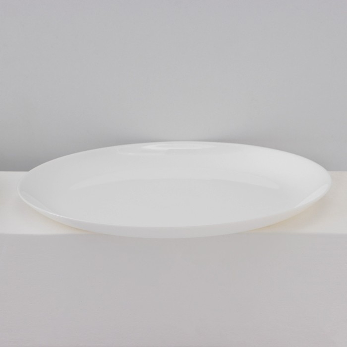 Набор обеденных тарелок Luminarc Diwali, d=27 см, стеклокерамика, 6 шт, цвет белый