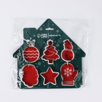 Новый год. Набор форм для печенья &laquo;Зимние истории&raquo;, 6 шт