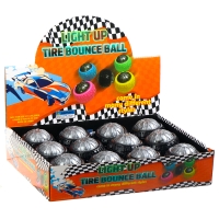 Мяч световой &laquo;Колесо&raquo;, цвет чёрный