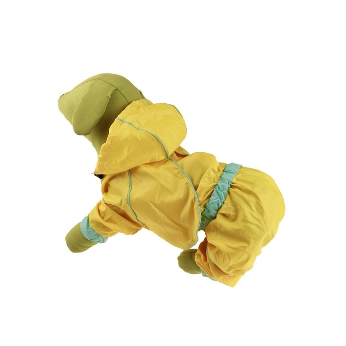 Комбинезон для собак, дюспо, размер S, жёлтый Комбинезон для собак, дюспо, размер S, жёлтый
