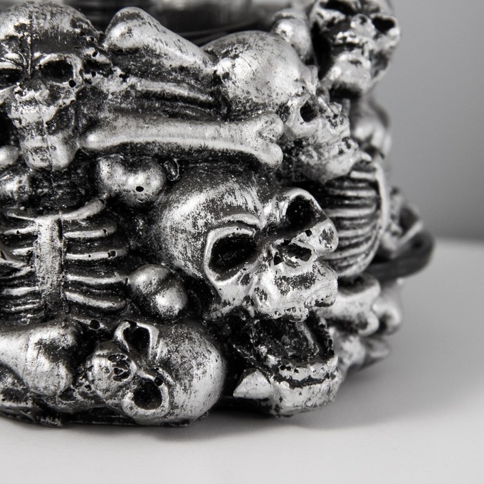 Плазменный шар Плазменный шар "Адский огонь" серый 13х13х17 см RISALUX