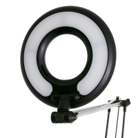 Торшер 19017/1BK LED 8Вт черный 28х28х180 см