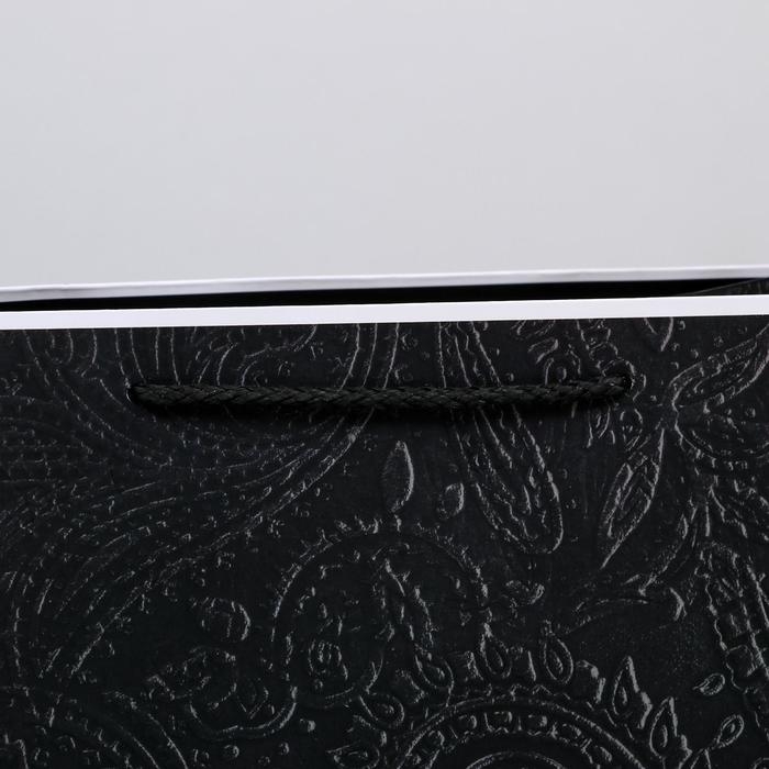 Пакет подарочный ламинированный вертикальный, упаковка, &laquo;Подарок для тебя&raquo;, ML 23 х 27 х 11,5 см