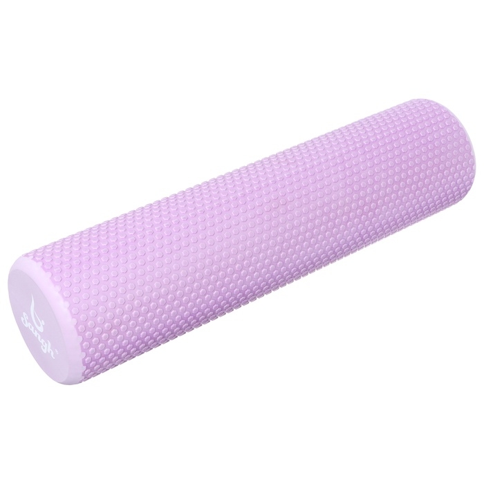 Ролик массажный Sangh, 60х15 см, цвет фиолетовый Ролик массажный Sangh, 60х15 см, цвет фиолетовый
