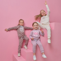 Брюки детские KAFTAN "Dream" р.34 (122-128), коричневый Брюки детские KAFTAN "Dream" р.34 (122-128), коричневый