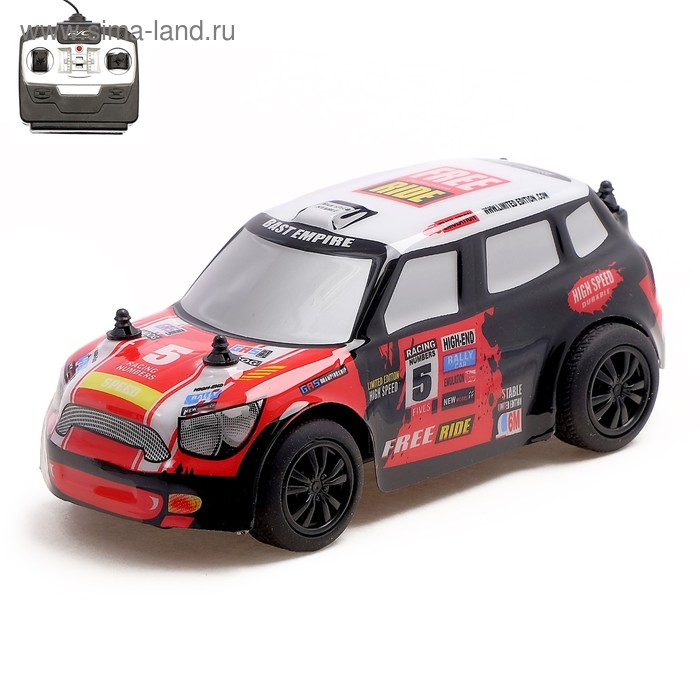 Машина радиоуправляемая «Ралли», работает от батареек, 12 км/ч Машина радиоуправляемая «Ралли», работает от батареек, 12 км/ч