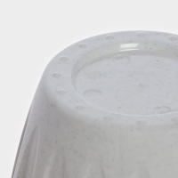 Горшок с поддоном «Фелиция», 1,8 л, цвет мраморный Горшок с поддоном «Фелиция», 1,8 л, цвет мраморный