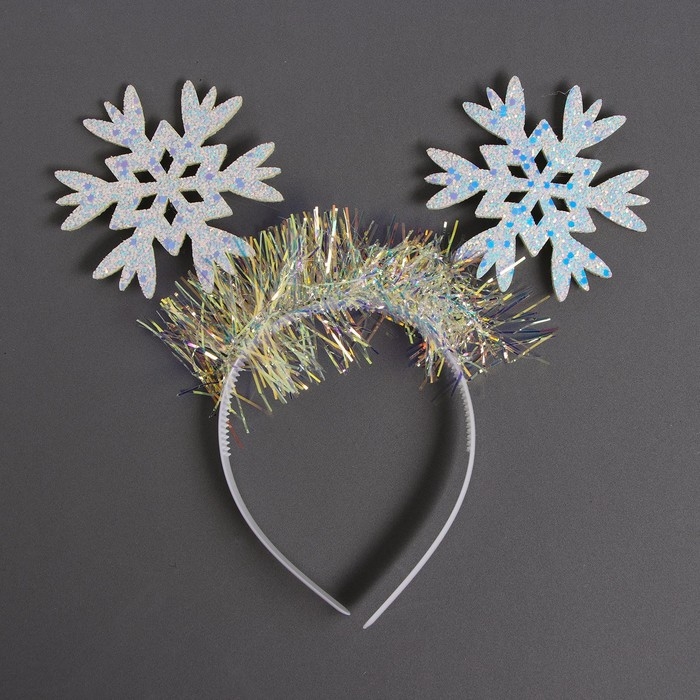 Карнавальный ободок &laquo;Снежинки&raquo;