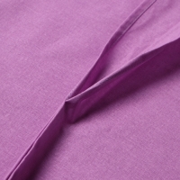 Пододеяльник Этель 200*217 см, цв.сиреневый, 100% хлопок, поплин, 125 г/м&sup2;