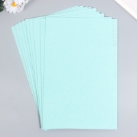 Фетр жесткий 1 мм "Зелёные джунгли" набор 10 листов формат А4 Фетр жесткий 1 мм "Зелёные джунгли" набор 10 листов формат А4