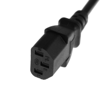 Кабель питания Luazon KDGN-005, Schuko - C13, 10 А, 3 м, 3-х жильный, черный Кабель питания Luazon KDGN-005, Schuko - C13, 10 А, 3 м, 3-х жильный, черный