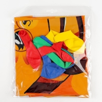 Набор воздушных шаров &laquo;Котик-волшебник&raquo;, фольга, латекс, 9 шт.