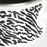 Набор кастрюль «Зебра», 3 предмета: 1 л, 1,5 л, 2,3 л, стеклянные крышки Набор кастрюль «Зебра», 3 предмета: 1 л, 1,5 л, 2,3 л, стеклянные крышки