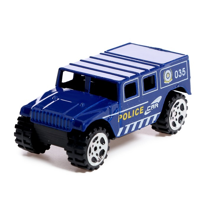 Машина металлическая &laquo;Спецслужбы&raquo;, набор 10 шт