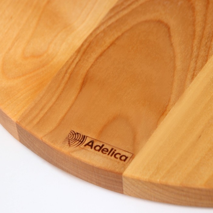 Набор разделочных досок на подставке &laquo;Фортуна&raquo;, d=30, 20&times;1,8 см, пропитаны минеральным маслом, берёза