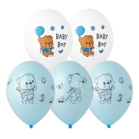Шар латексный 14" &laquo;Мишка малыш&raquo;, набор 25 шт.