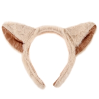 Карнавальный ободок &laquo;Кошечка&raquo;, цвет бежевый