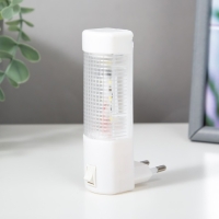 Ночник пластик от сети "Вытянутый цилиндр" 10,5х2,7х2,3 см RISALUX Ночник пластик от сети "Вытянутый цилиндр" 10,5х2,7х2,3 см RISALUX