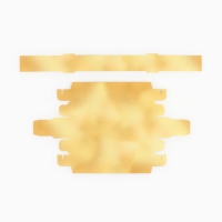 Коробка для конфет, кондитерская упаковка, 5 ячеек, &laquo;С Новым годом!&raquo;,шары, 5 х 21 х 3.3 см, Новый год