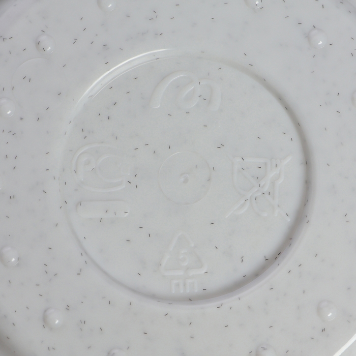 Горшок с поддоном &laquo;Фелиция&raquo;, 400 мл, цвет мраморный