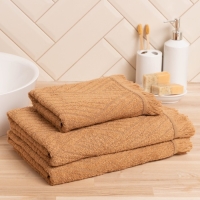 Полотенце махровое LoveLife "Cozy dream" 50х90 см, кофейный, 100% хлопок, 400 гр/м2