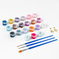 Картина по номерам панно &laquo;Красивые карпы&raquo;, 30 х 50 см