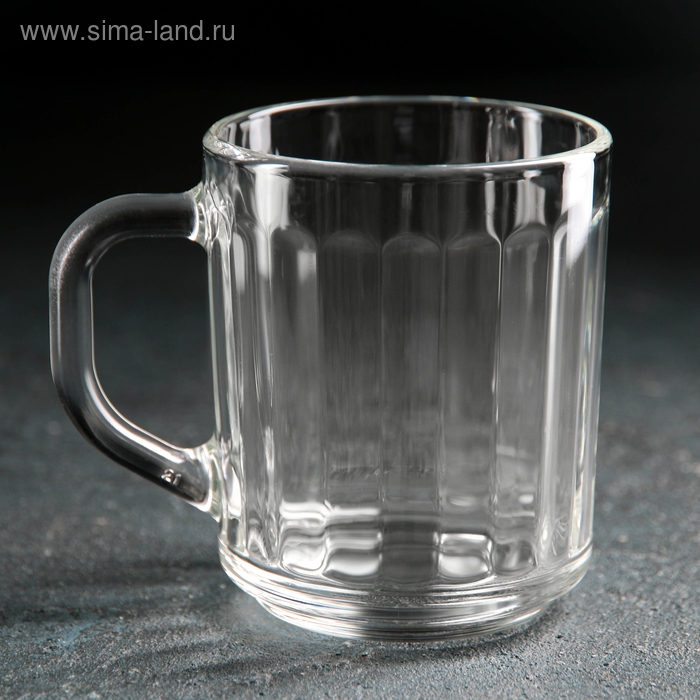 Кружка стеклянная &laquo;Ретро&raquo;, 200 мл