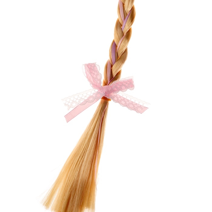 Карнавальный ободок &laquo;Принцесса&raquo; с косичками