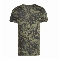 Футболка мужская, цвет зелёный/пиксель, размер 48 Футболка мужская, цвет зелёный/пиксель, размер 48