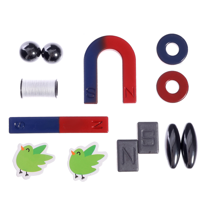 Набор для опытов &laquo;Опыты с магнитами, 8 опытов&raquo;