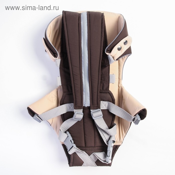 Рюкзак-кенгуру для малыша &laquo;Дискавери&raquo;, 5 в 1, от 2 до 15 кг., цвет коричневый