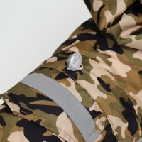 Комбинезон для собак, демисезонный с подкладом, размер 2XL (ДС 42, Ог 56 см), камуфляжный Комбинезон для собак, демисезонный с подкладом, размер 2XL (ДС 42, Ог 56 см), камуфляжный