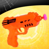 Пистолет «Лётчик», стреляет присосками, со свистком, цвет МИКС Пистолет «Лётчик», стреляет присосками, со свистком, цвет МИКС