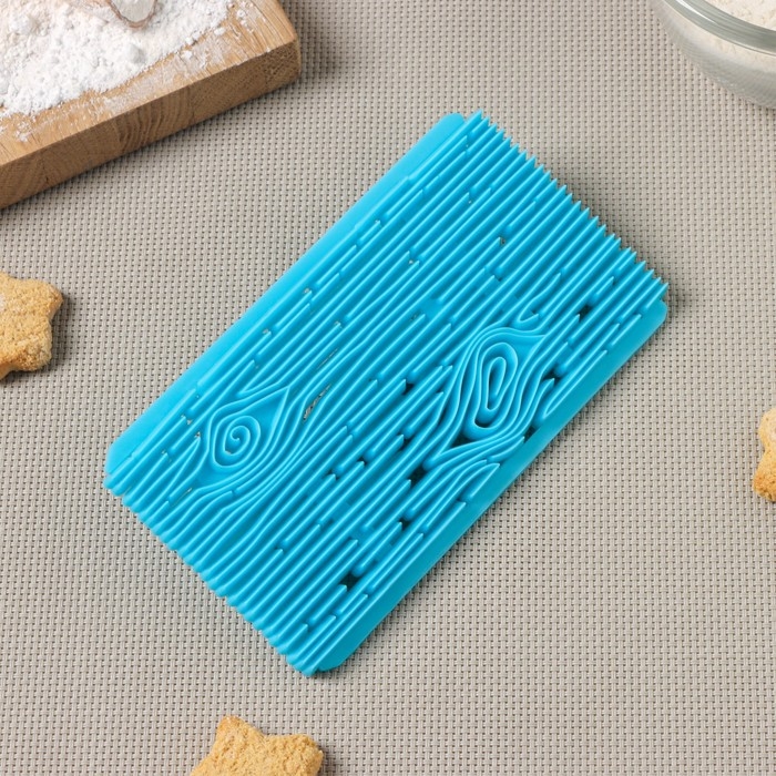 Печать для марципана и теста Доляна «Кора», 15×8 см Печать для марципана и теста Доляна «Кора», 15×8 см