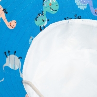 Панама детская MINAKU "Дино", цв, синий, р-р 54 Панама детская MINAKU "Дино", цв, синий, р-р 54
