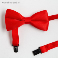 Новогодний набор для мальчика KAFTAN &laquo;Дед Мороз&raquo; подтяжки и галстук-бабочка, полиэстер