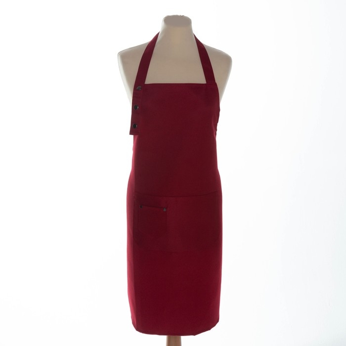 Фартук Этель "Стиль" цв.красный 70 х80см, 80% п/э, 20% хлопок