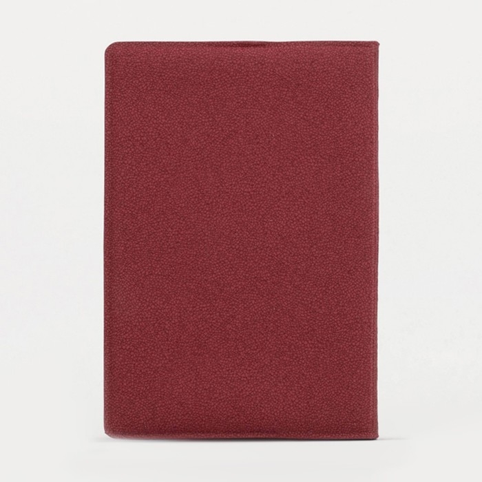 Обложка для паспорта, цвет красный