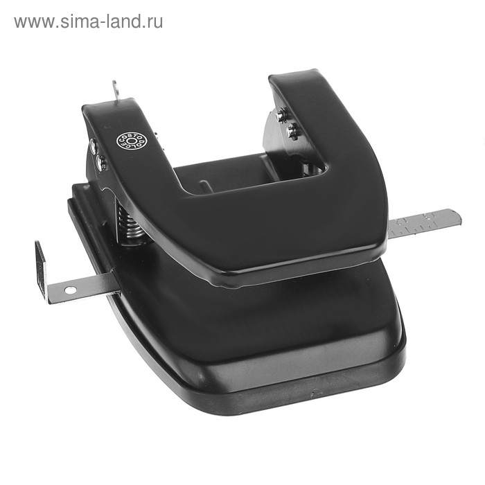 Дырокол с линейкой 30 листов, Dolce Costo, чёрный Дырокол с линейкой 30 листов, Dolce Costo, чёрный