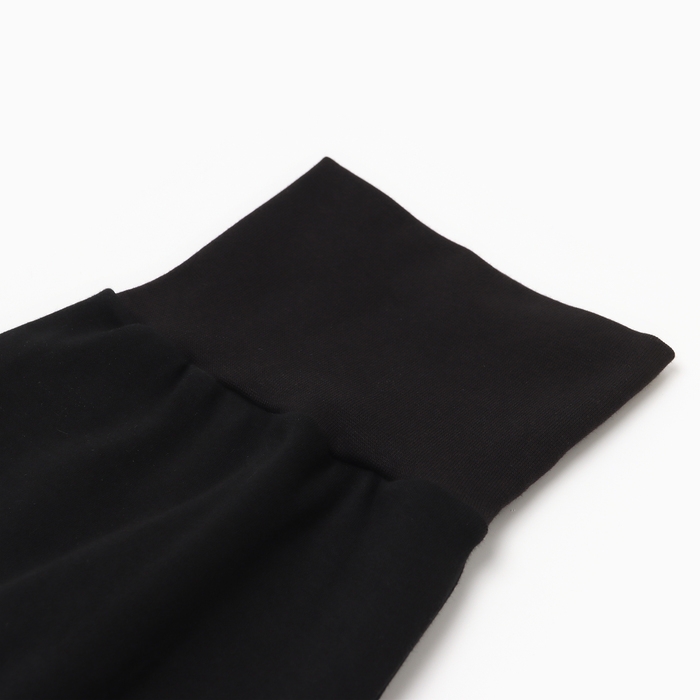 Ползунки-штанишки Крошка Я "Little Boss", рост 80-86 см, черный