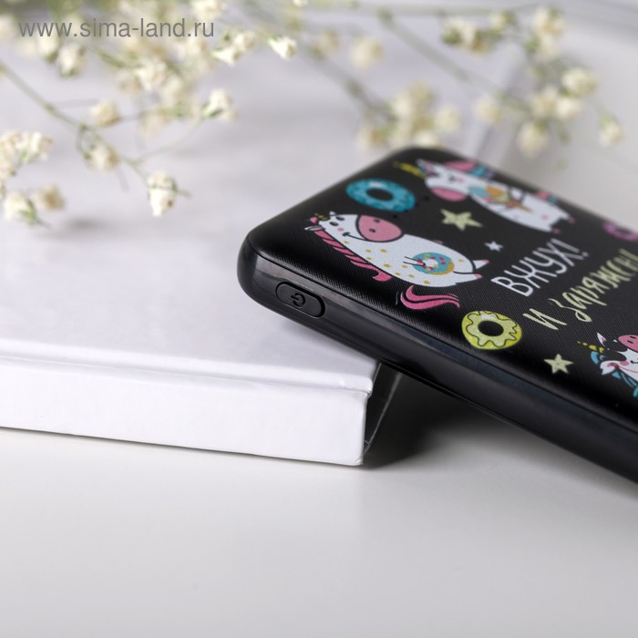 Набор наушники вакуумные и внешний аккумулятор 5000 mAh &laquo;Единорог&raquo;