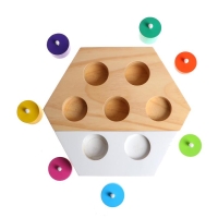 Развивающий набор цилиндров Монтессори, 30 × 30 × 5 см Развивающий набор цилиндров Монтессори, 30 × 30 × 5 см