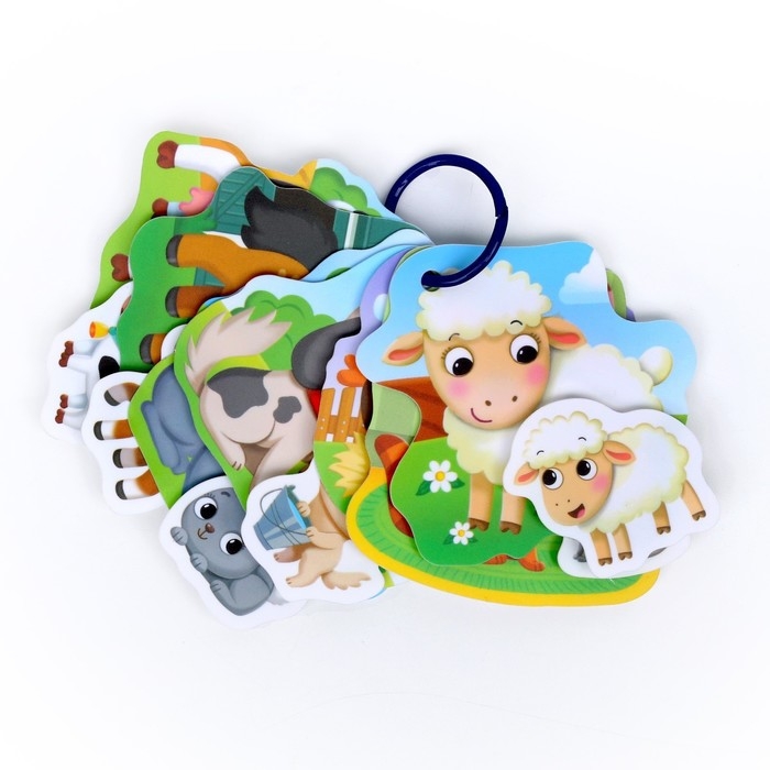 Игра на липучках &laquo;Весёлые липучки. Детёныши и мамы&raquo;