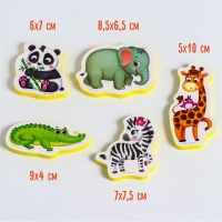 Мягкий пазл для малышей &laquo;Африка&raquo;, 5 пазлов, Крошка Я