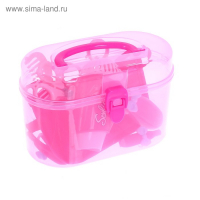 Игровой набор парикмахера &laquo;Причёски для принцессы&raquo;, в чемодане